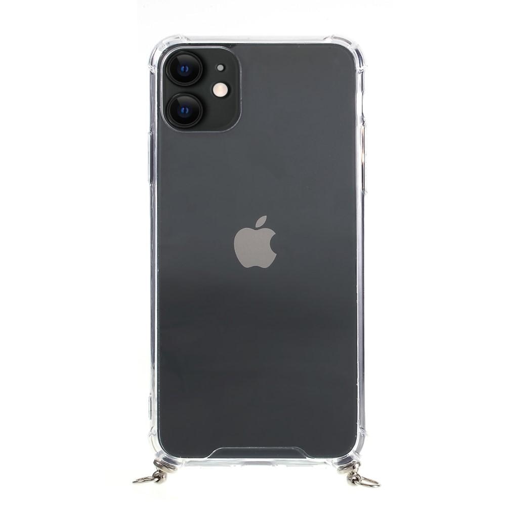 Coque cordon iPhone 11 Transparent