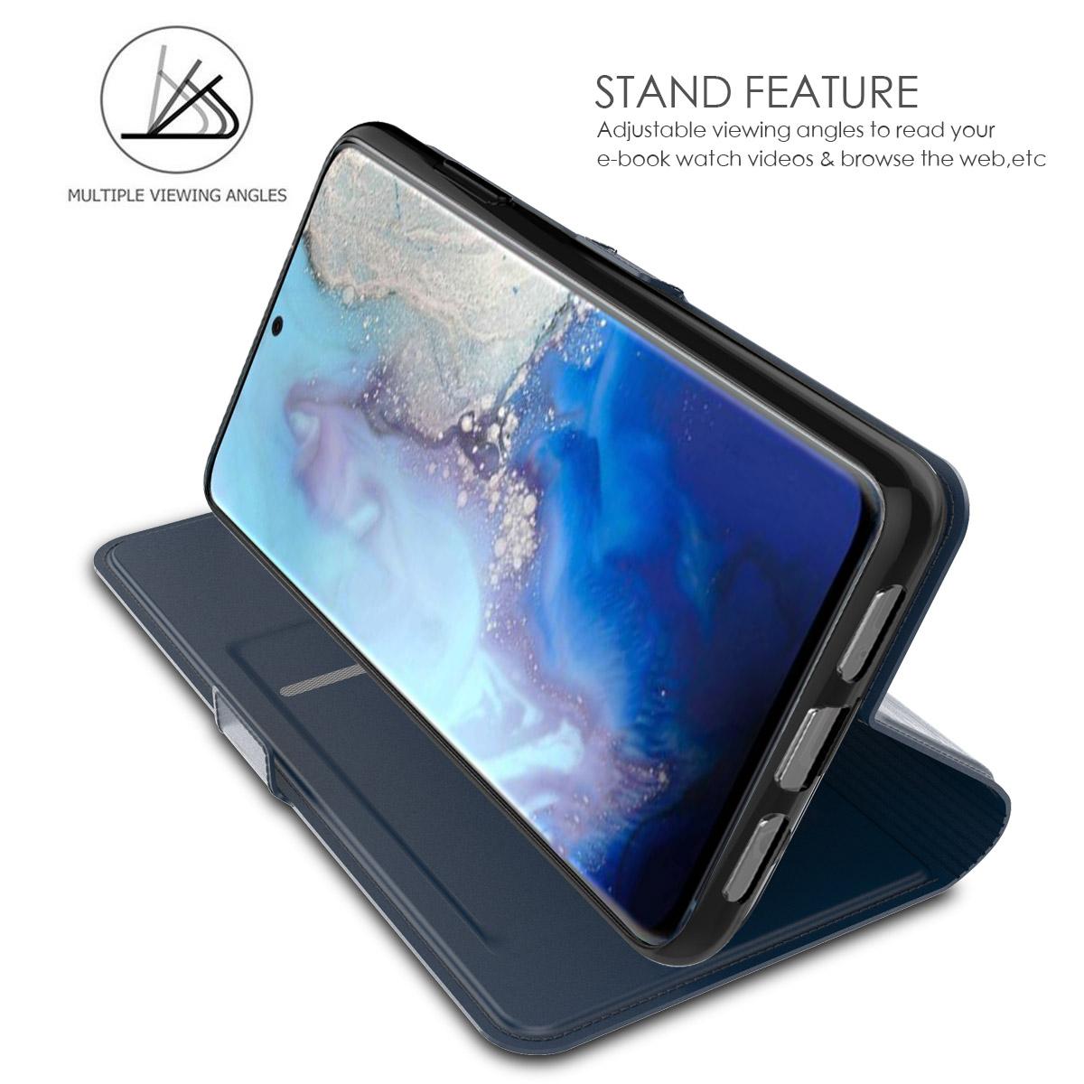 Étui portefeuille Slim Card Wallet Samsung Galaxy S20 Bleu