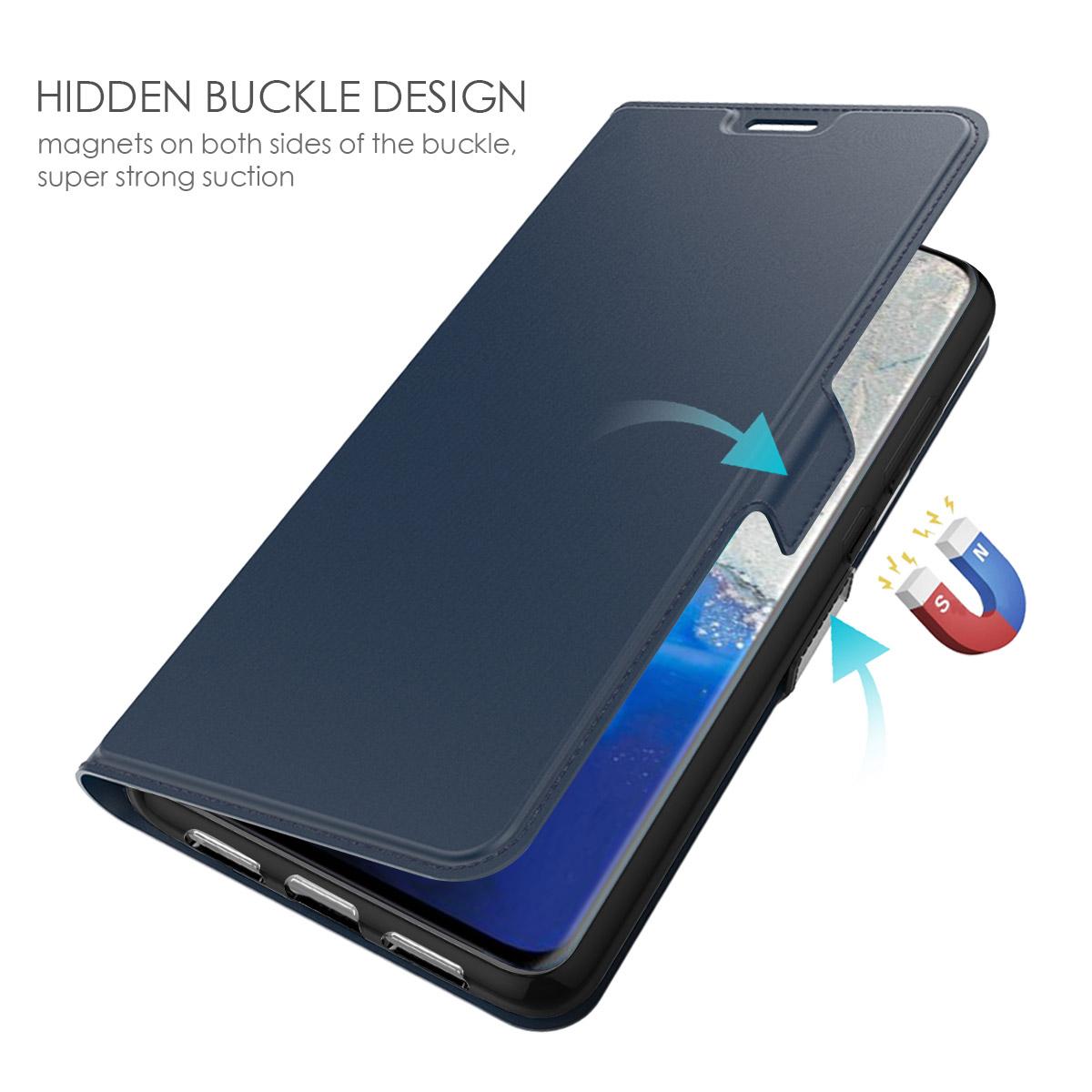 Étui portefeuille Slim Card Wallet Samsung Galaxy S20 Bleu