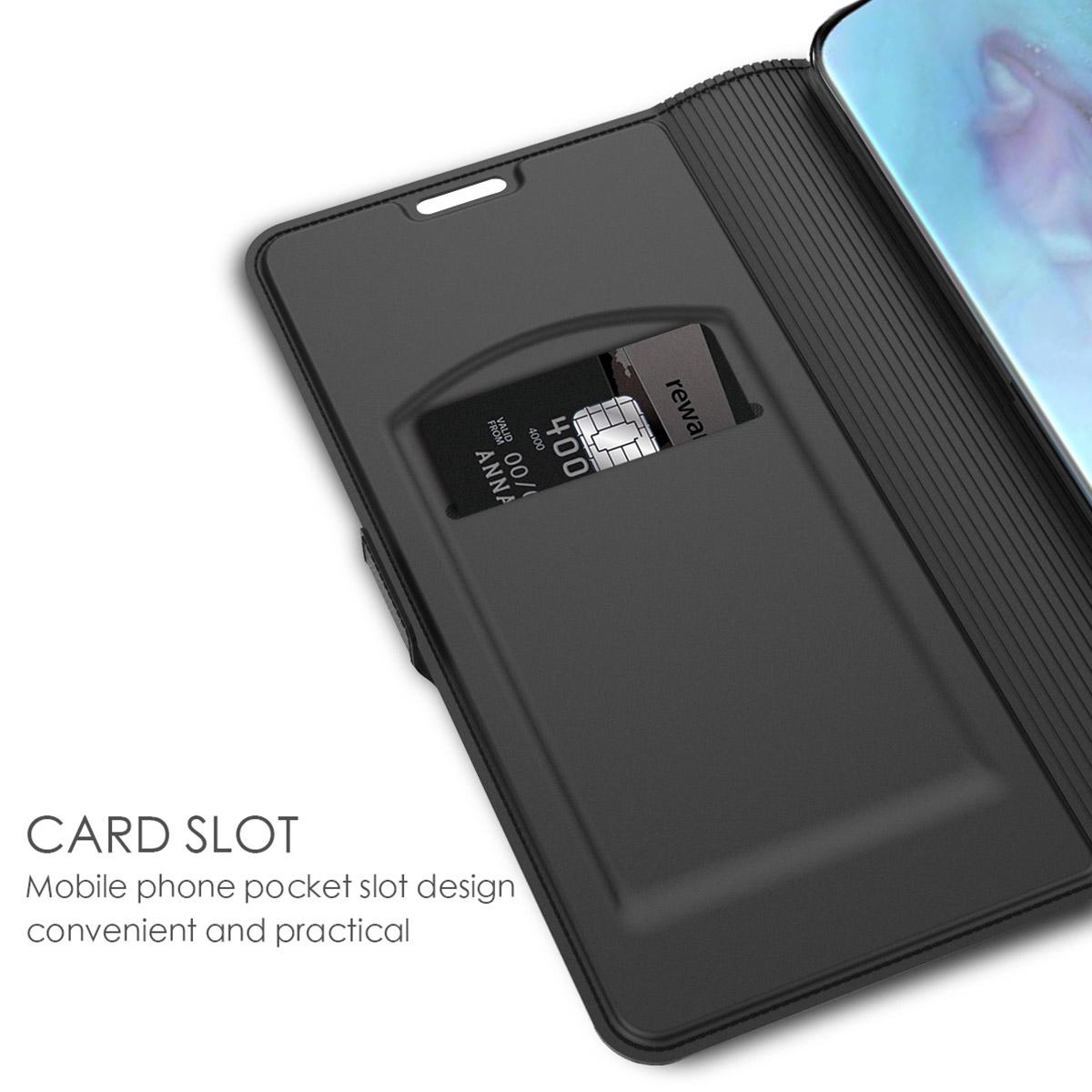 Étui portefeuille Slim Card Wallet Samsung Galaxy S20 Noir