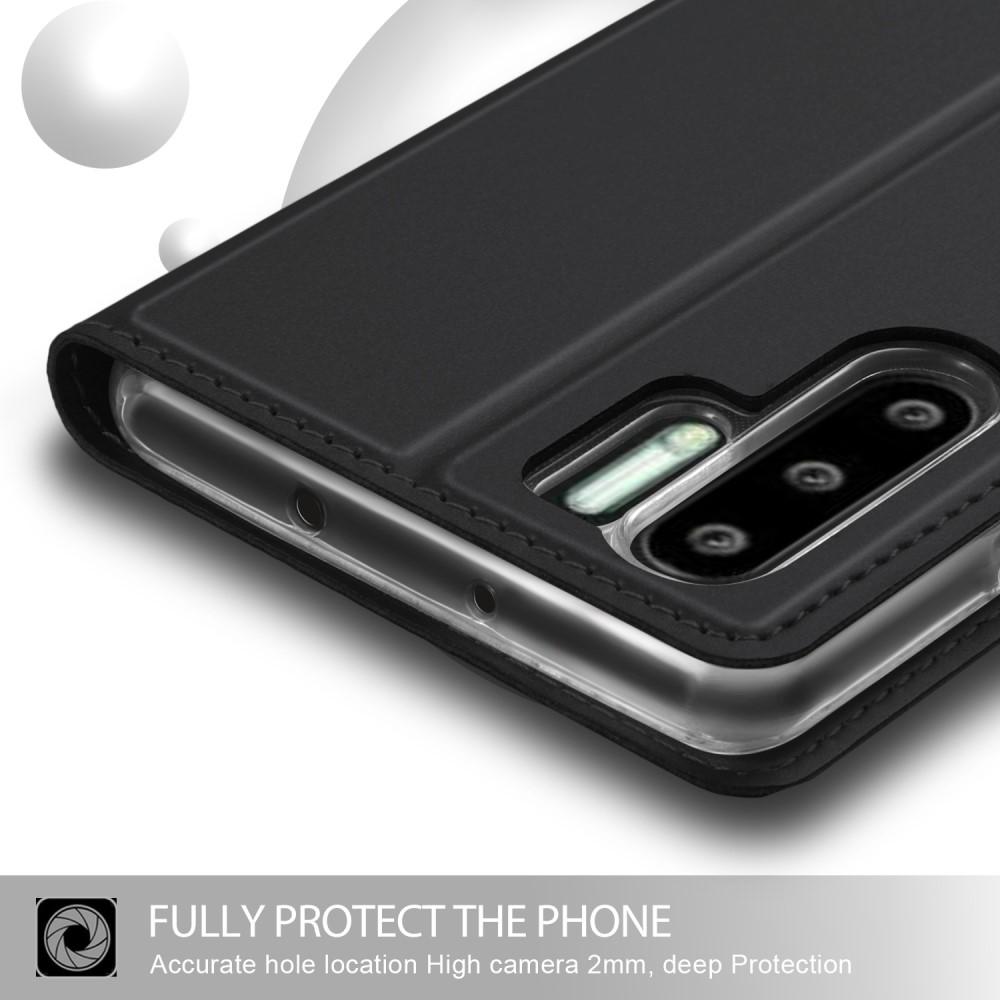 Étui portefeuille Slim Card Wallet Huawei P30 Pro Noir