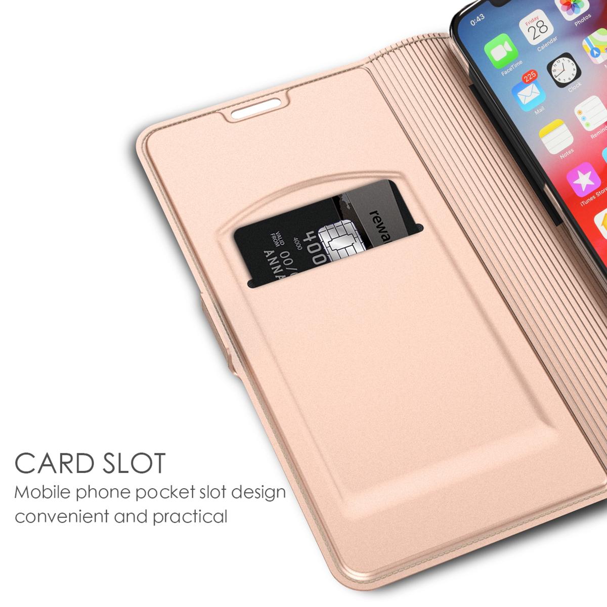 Étui portefeuille Slim Card Wallet iPhone 11 Or