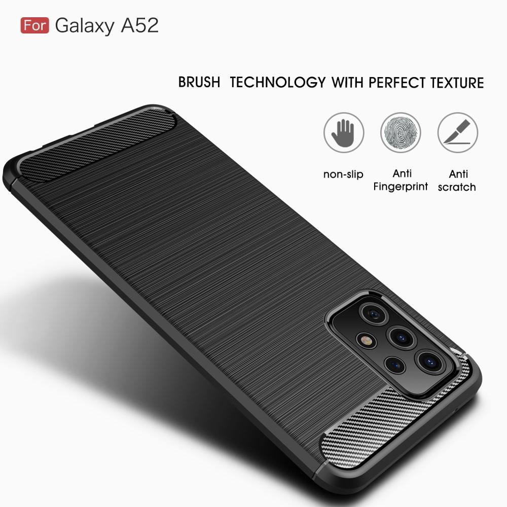 Coque Brushed TPU Case Samsung Galaxy A52 5G Black