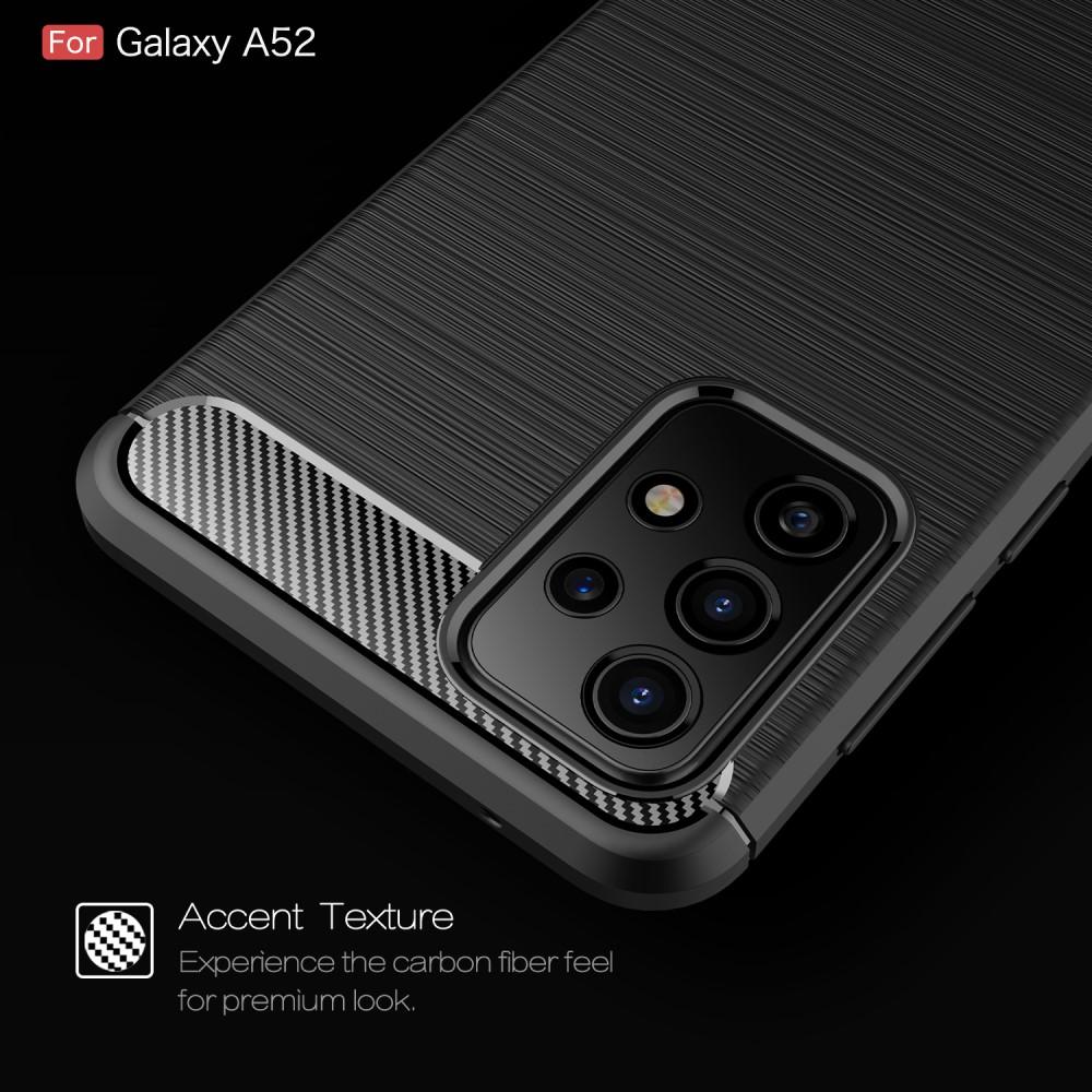 Coque Brushed TPU Case Samsung Galaxy A52 5G Black