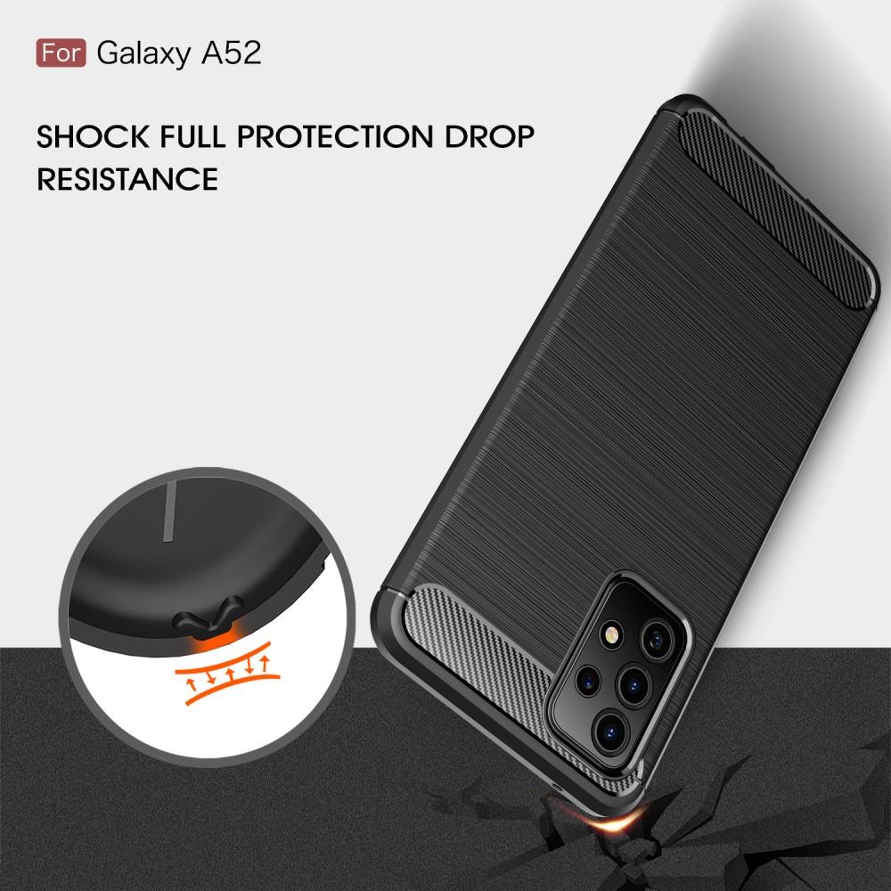 Coque Brushed TPU Case Samsung Galaxy A52 5G Black