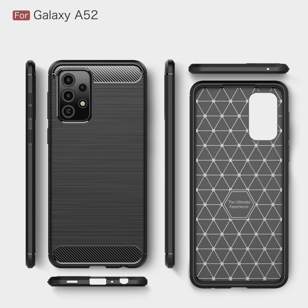 Coque Brushed TPU Case Samsung Galaxy A52 5G Black