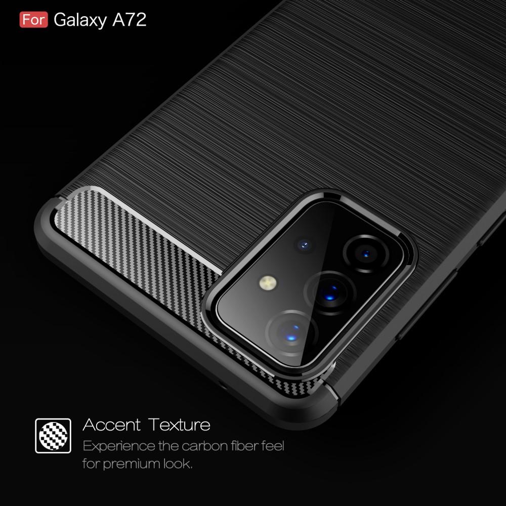 Coque Brushed TPU Case Samsung Galaxy A72 5G Black