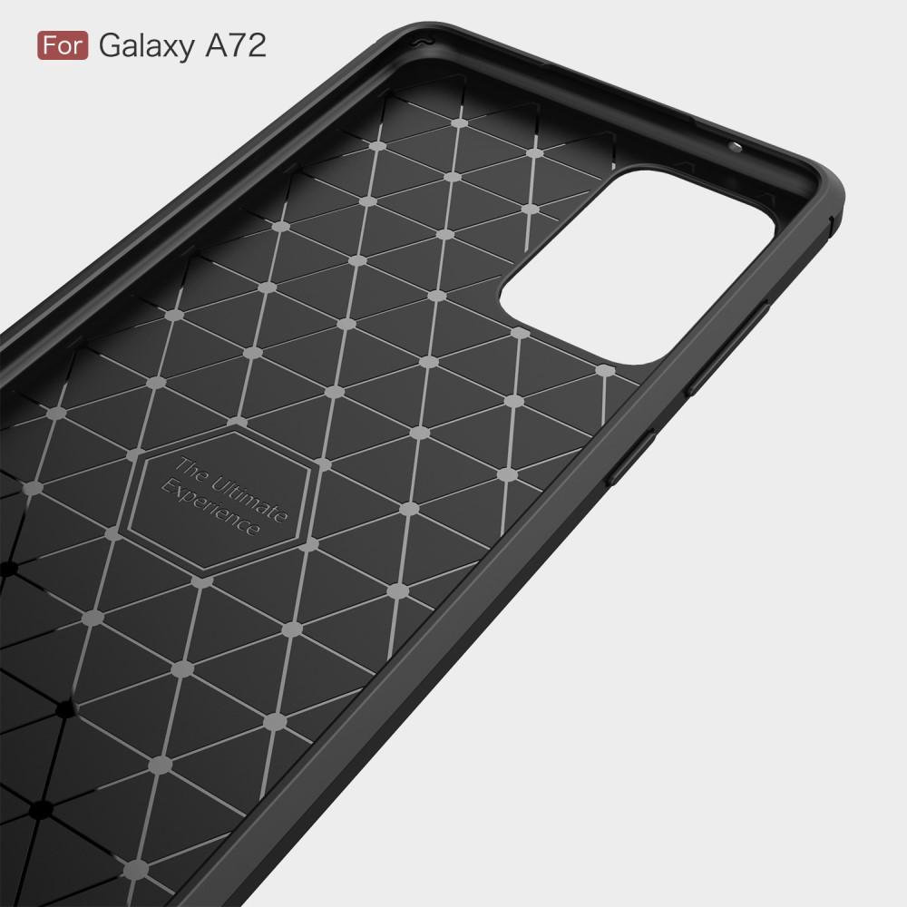 Coque Brushed TPU Case Samsung Galaxy A72 5G Black