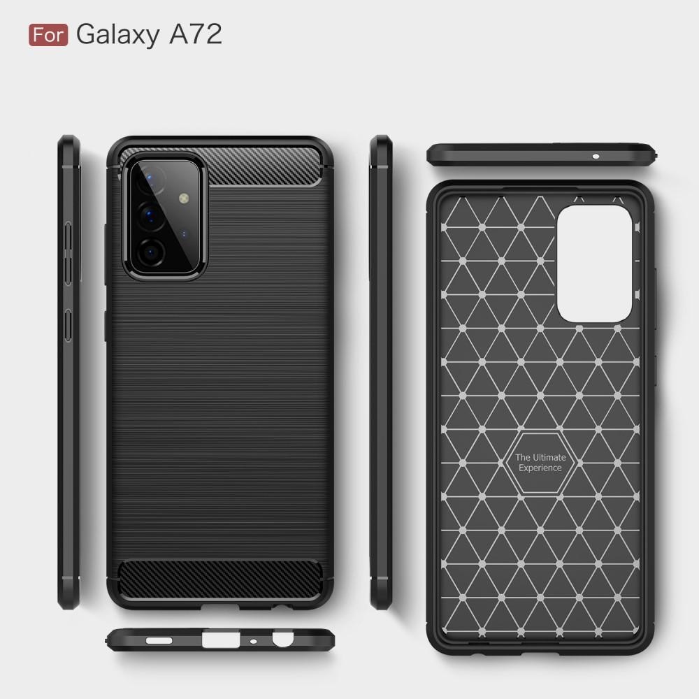 Coque Brushed TPU Case Samsung Galaxy A72 5G Black