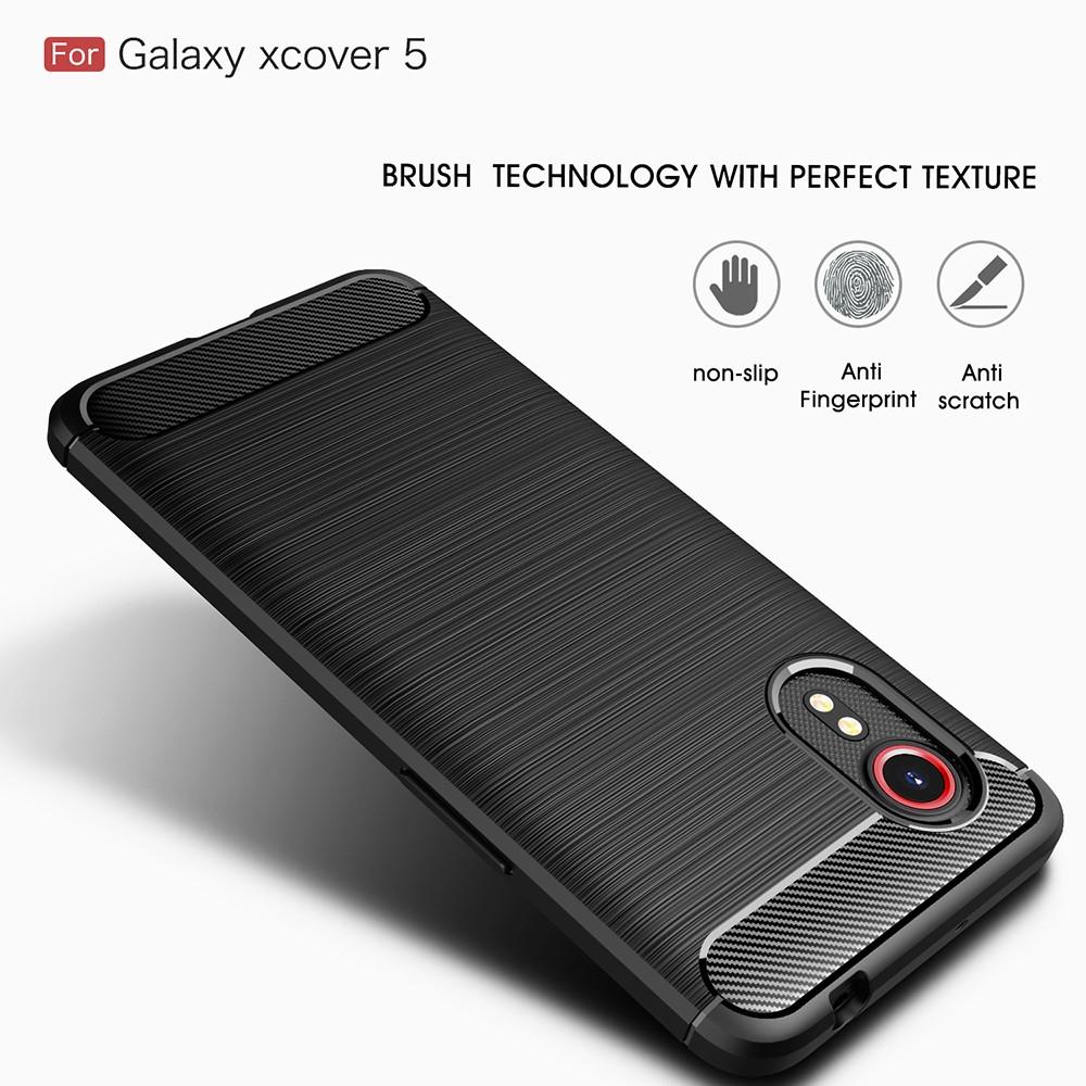 Coque Brushed TPU Case Samsung Galaxy Xcover 5 Black