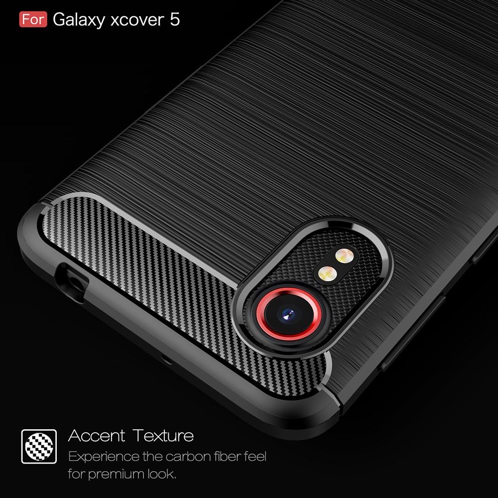 Coque Brushed TPU Case Samsung Galaxy Xcover 5 Black