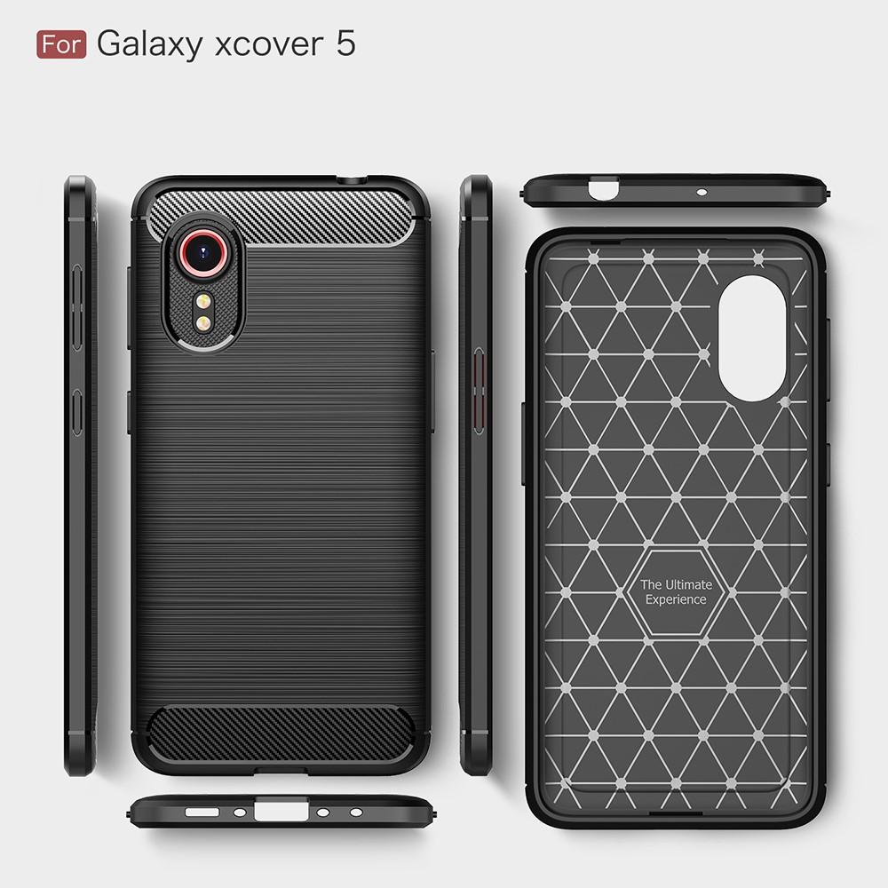 Coque Brushed TPU Case Samsung Galaxy Xcover 5 Black