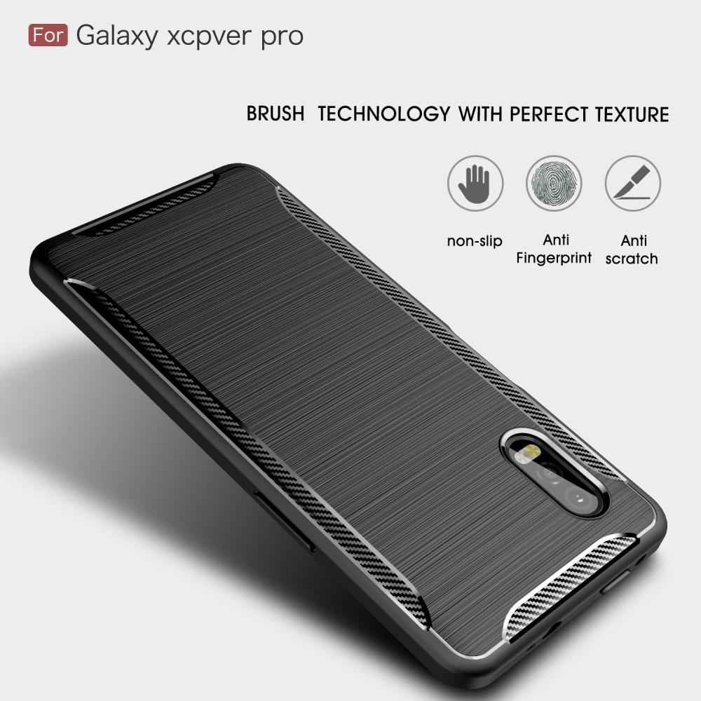 Coque Brushed TPU Case Samsung Galaxy Xcover Pro Black