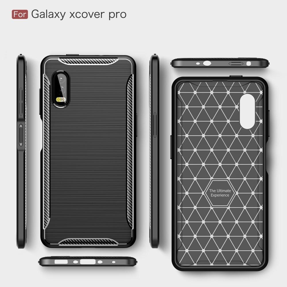 Coque Brushed TPU Case Samsung Galaxy Xcover Pro Black