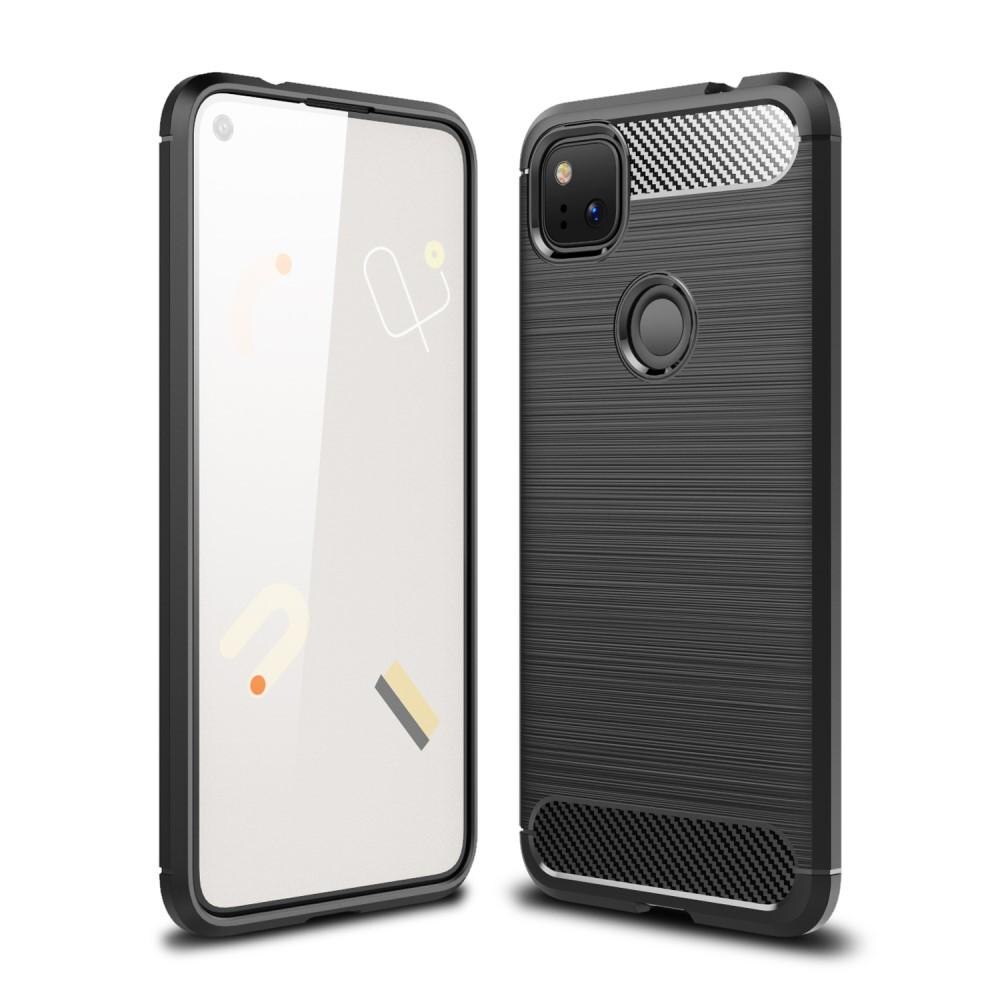 Coque Brushed TPU Case Google Pixel 4a Black