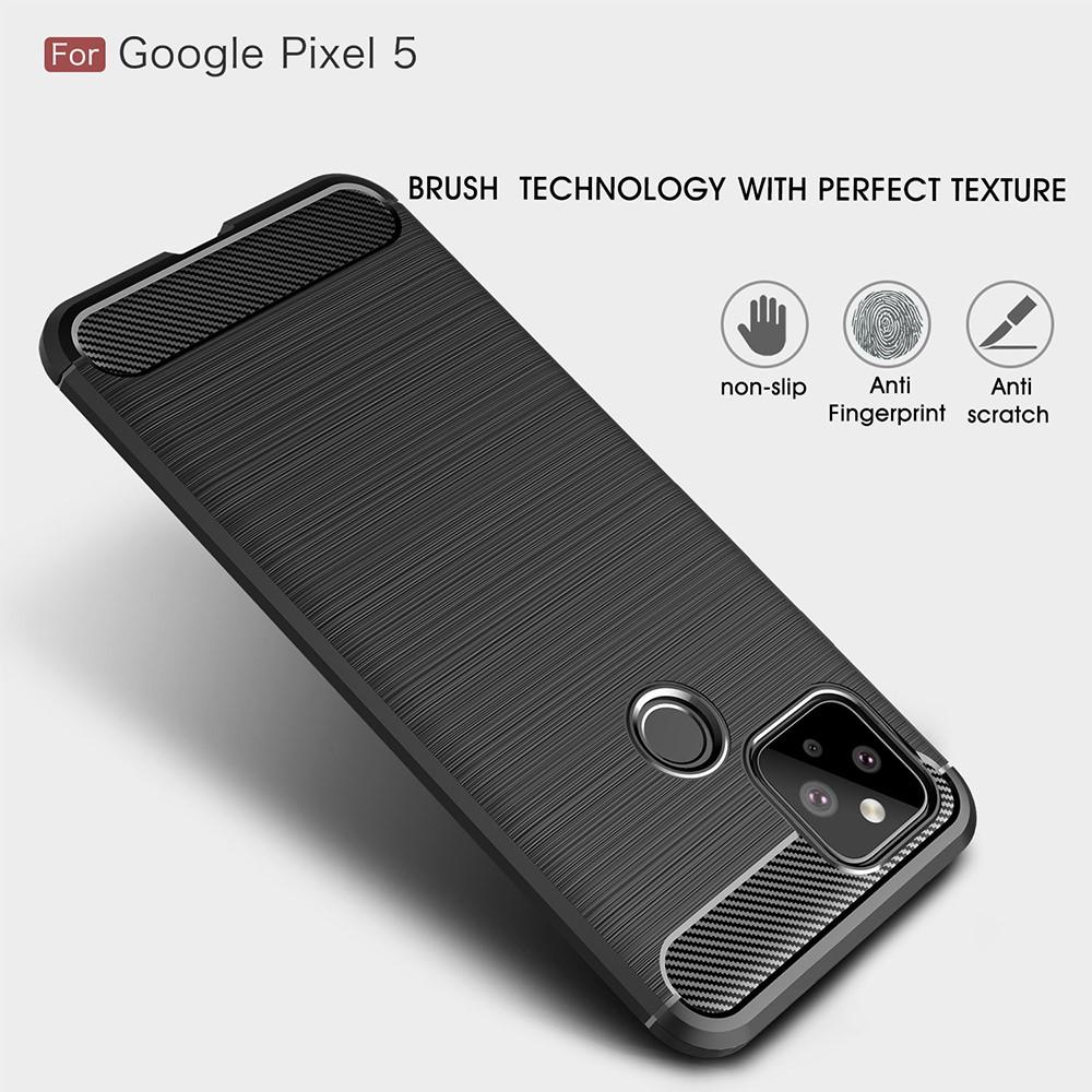 Coque Brushed TPU Case Google Pixel 5 Black