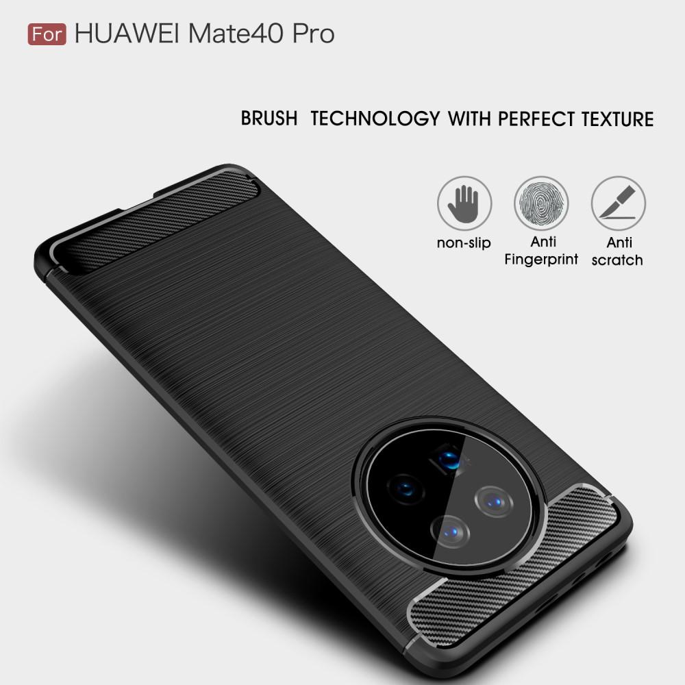 Coque Brushed TPU Case Huawei Mate 40 Pro Black