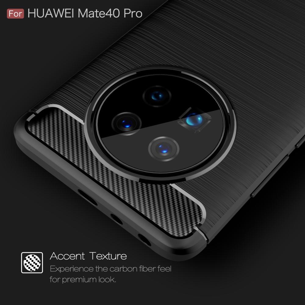 Coque Brushed TPU Case Huawei Mate 40 Pro Black