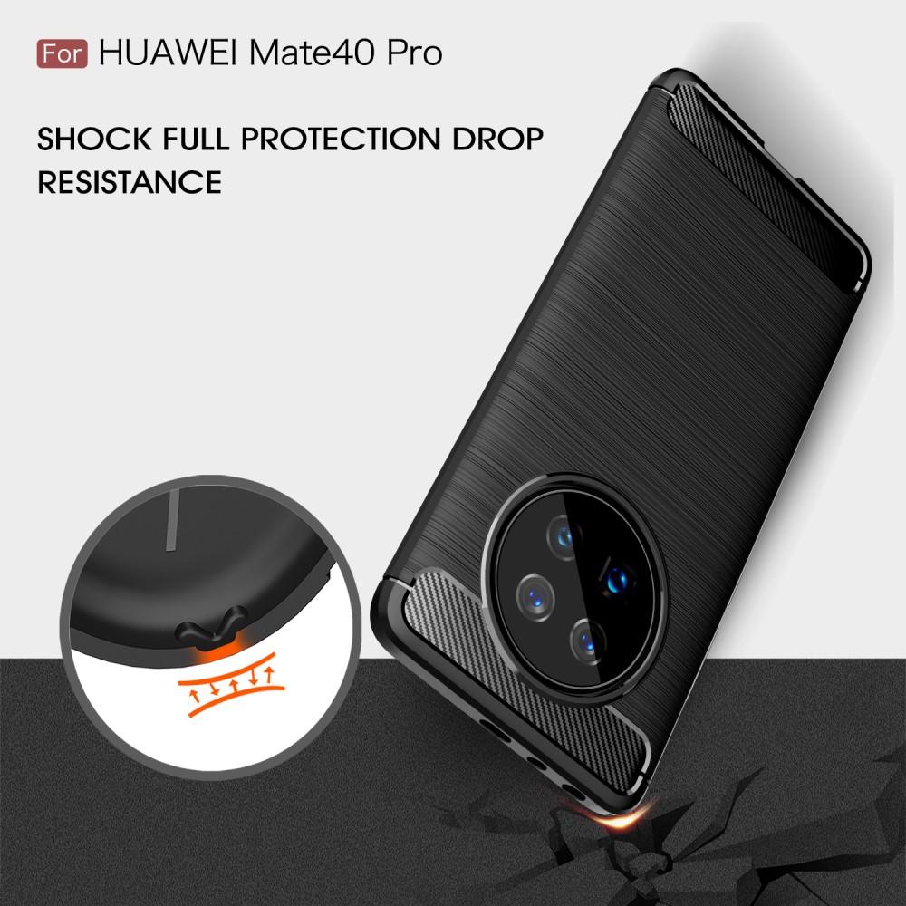 Coque Brushed TPU Case Huawei Mate 40 Pro Black