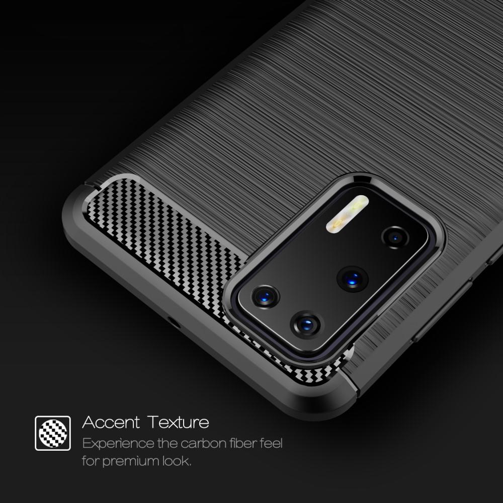 Coque Brushed TPU Case Huawei P40 Black