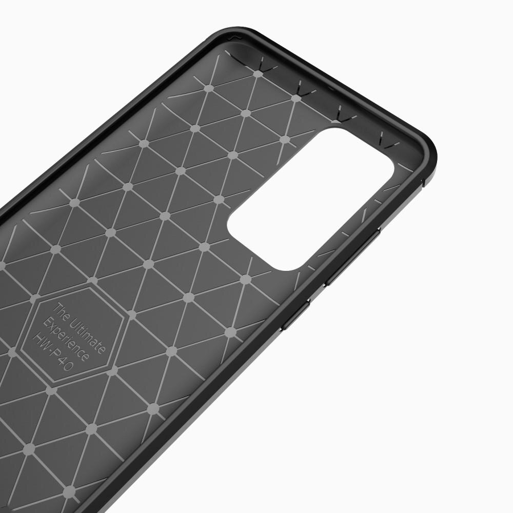 Coque TPU Brushed Huawei P40, [FÄRG}
