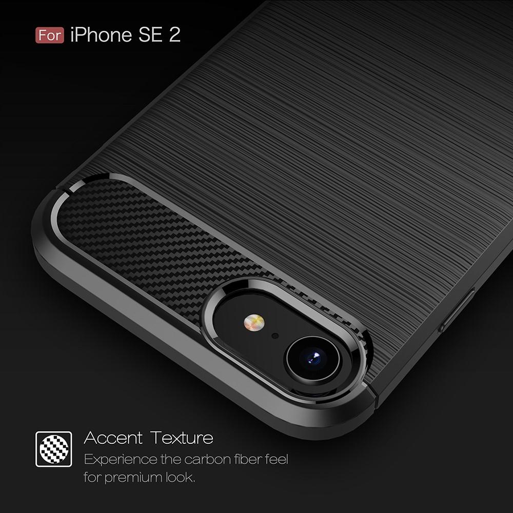 Coque Brushed TPU Case iPhone 7/8/SE Black