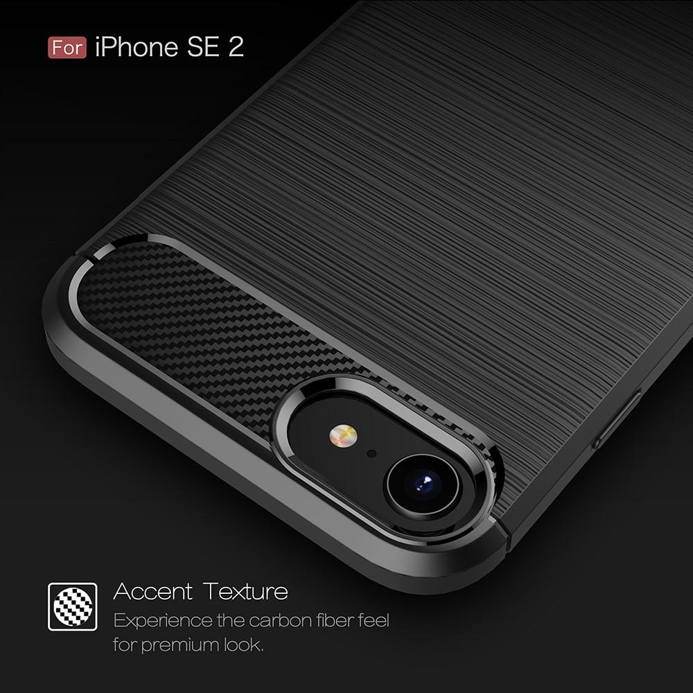 Coque Brushed TPU Case iPhone 8 Black