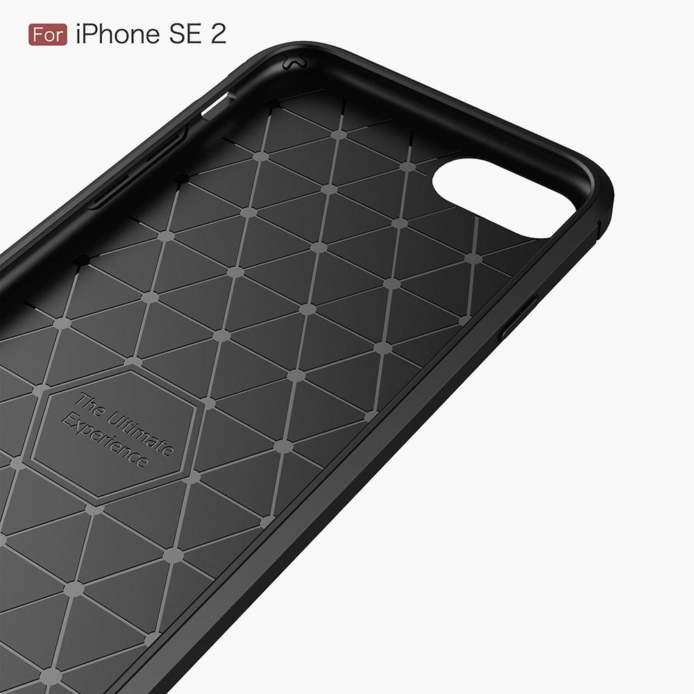 Coque Brushed TPU Case iPhone 7/8/SE Black
