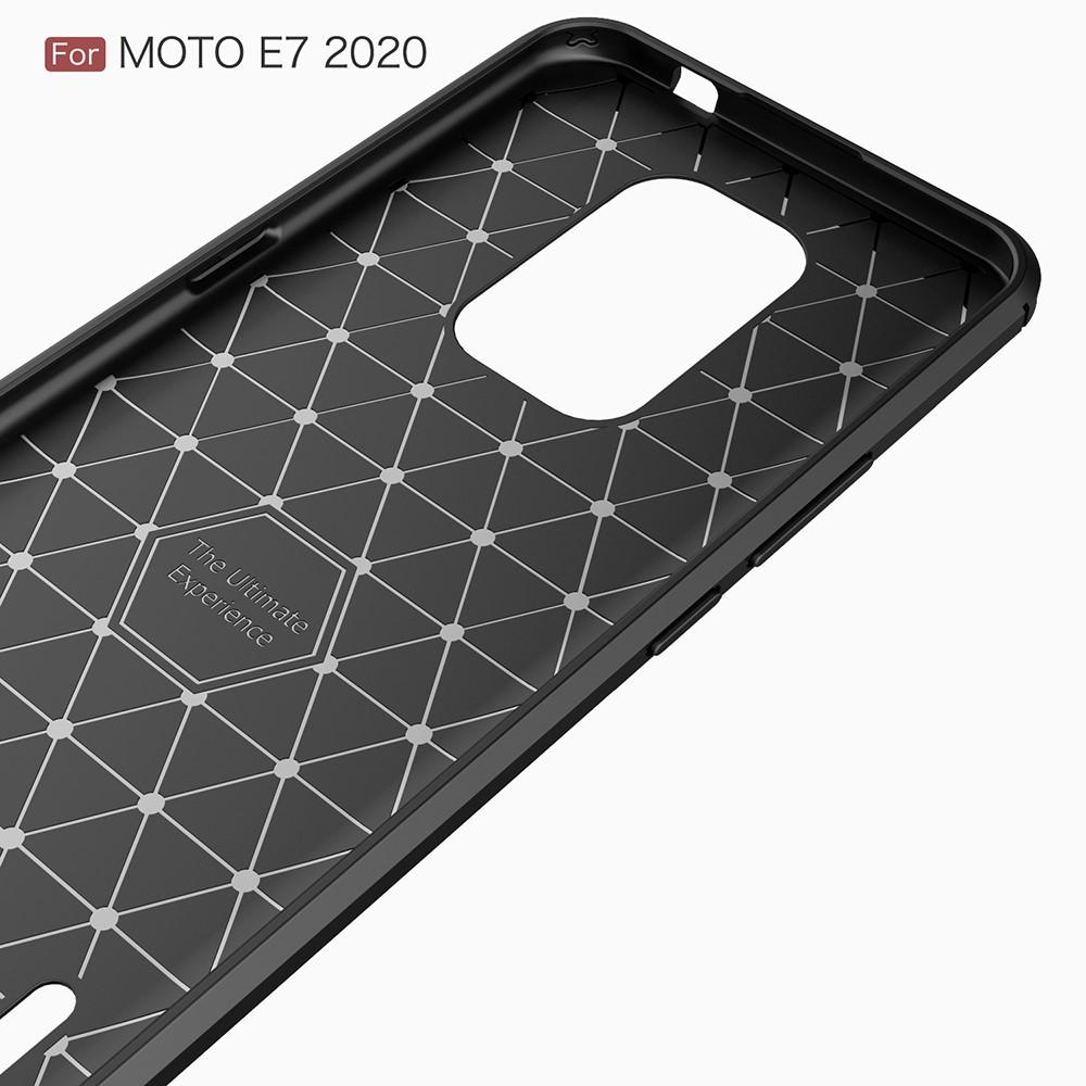 Coque TPU Brushed Motorola Moto E7, [FÄRG}