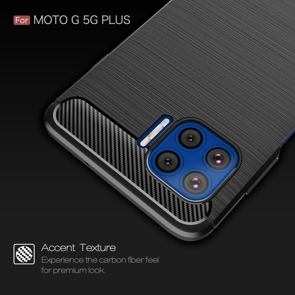 Coque Brushed TPU Case Motorola Moto G Plus 5G Black