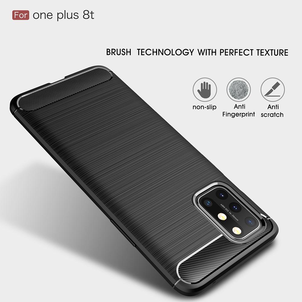 Coque Brushed TPU Case OnePlus 8T Black