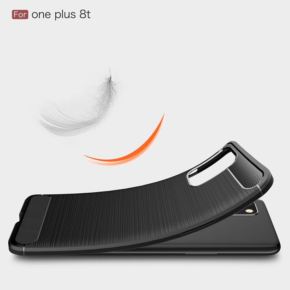 Coque Brushed TPU Case OnePlus 8T Black