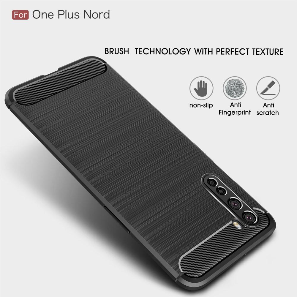 Coque Brushed TPU Case OnePlus Nord Black