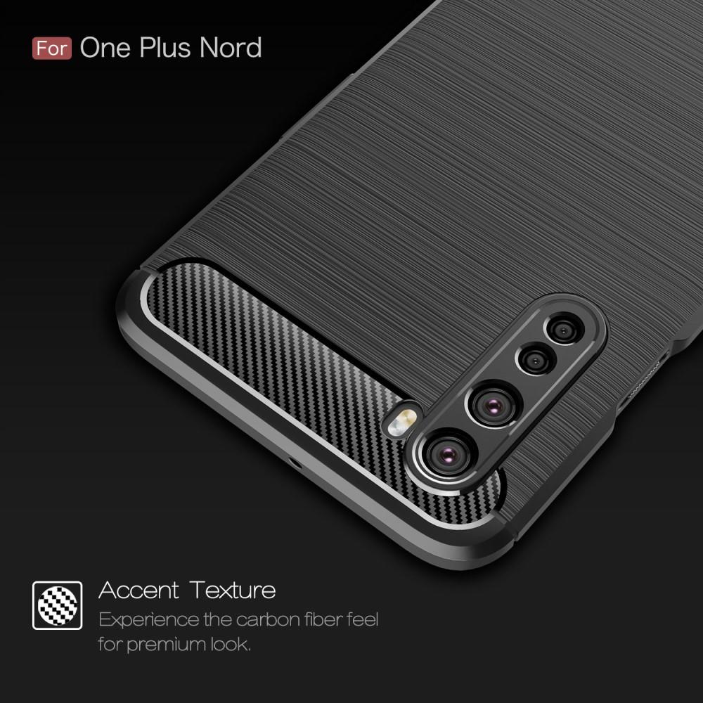 Coque Brushed TPU Case OnePlus Nord Black