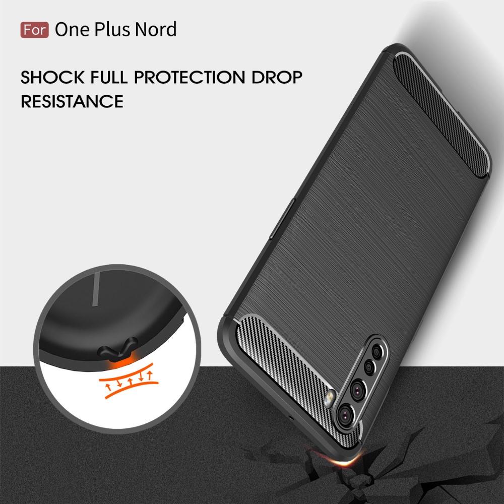 Coque Brushed TPU Case OnePlus Nord Black