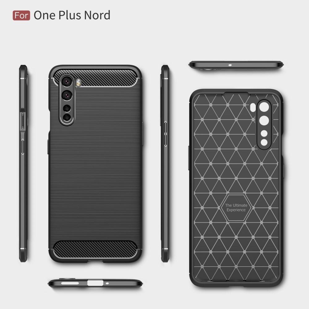 Coque Brushed TPU Case OnePlus Nord Black