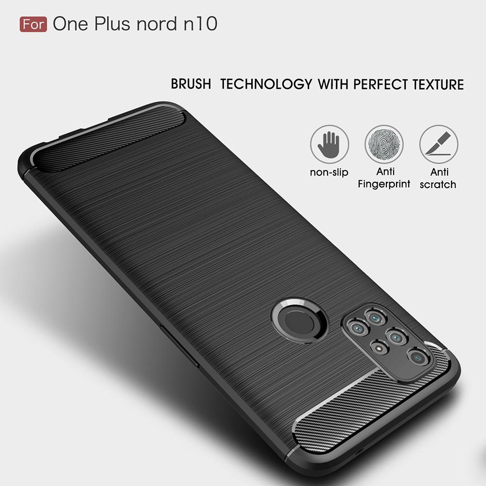 Coque Brushed TPU Case OnePlus Nord N10 5G Black