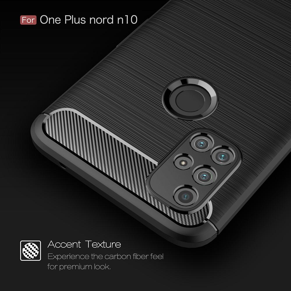 Coque Brushed TPU Case OnePlus Nord N10 5G Black