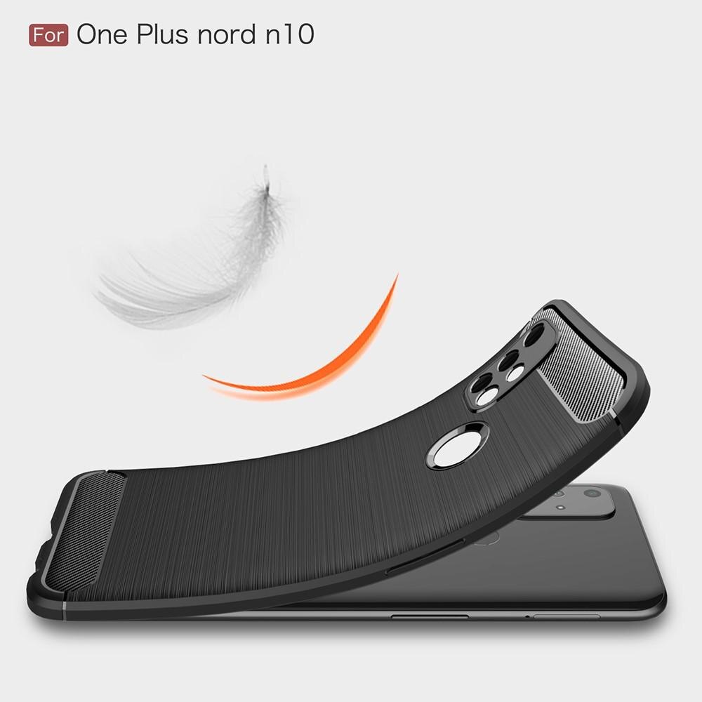 Coque Brushed TPU Case OnePlus Nord N10 5G Black