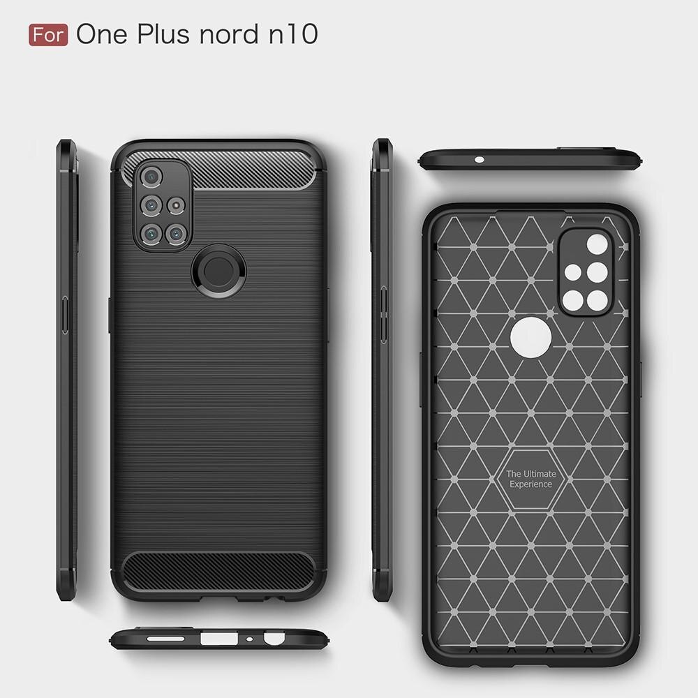 Coque TPU Brushed  OnePlus Nord N10 5G, [FÄRG}