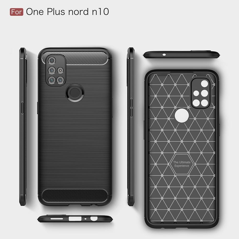 Coque Brushed TPU Case OnePlus Nord N10 5G Black