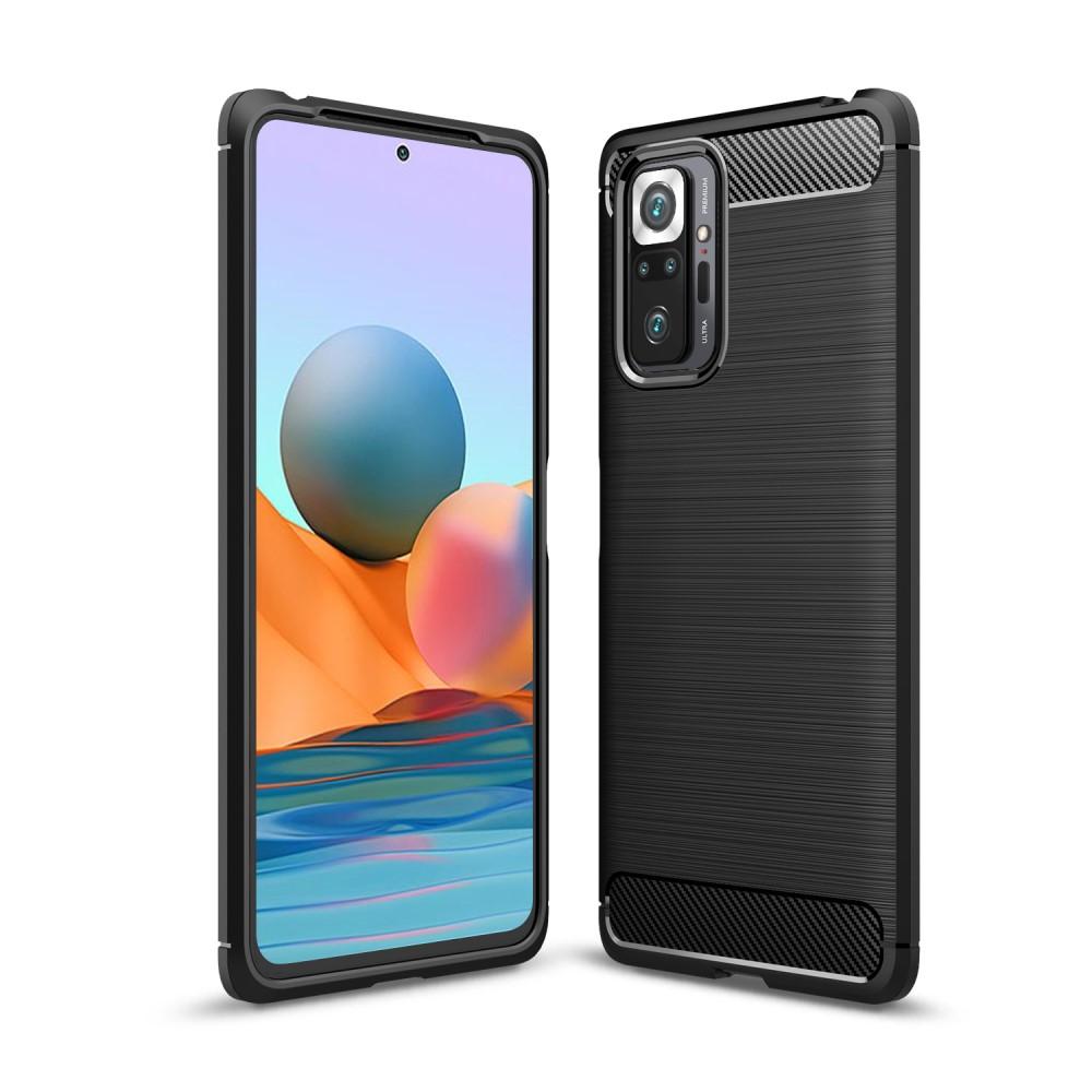 Coque Brushed TPU Case Xiaomi Redmi Note 10 Pro Black