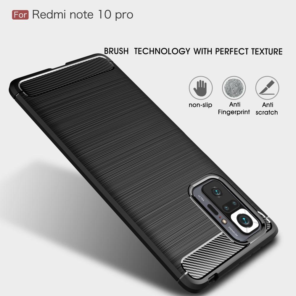 Coque TPU Brushed Xiaomi Redmi Note 10 Pro, [FÄRG}