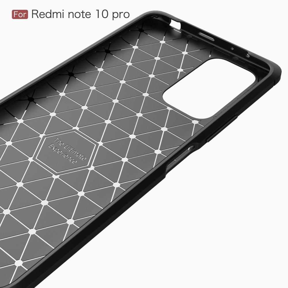 Coque Brushed TPU Case Xiaomi Redmi Note 10 Pro Black