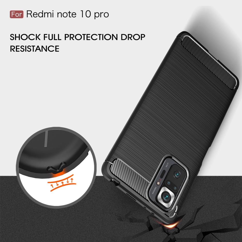 Coque TPU Brushed Xiaomi Redmi Note 10 Pro, [FÄRG}