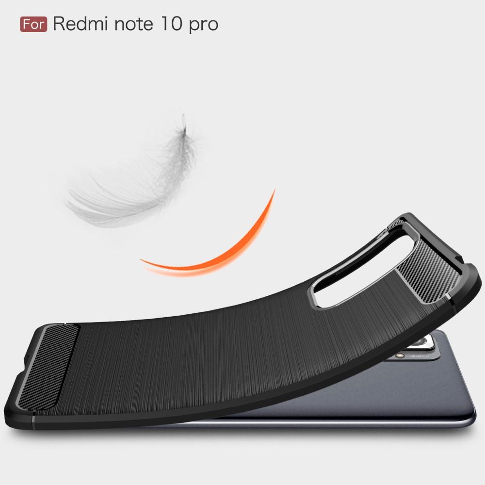 Coque Brushed TPU Case Xiaomi Redmi Note 10 Pro Black