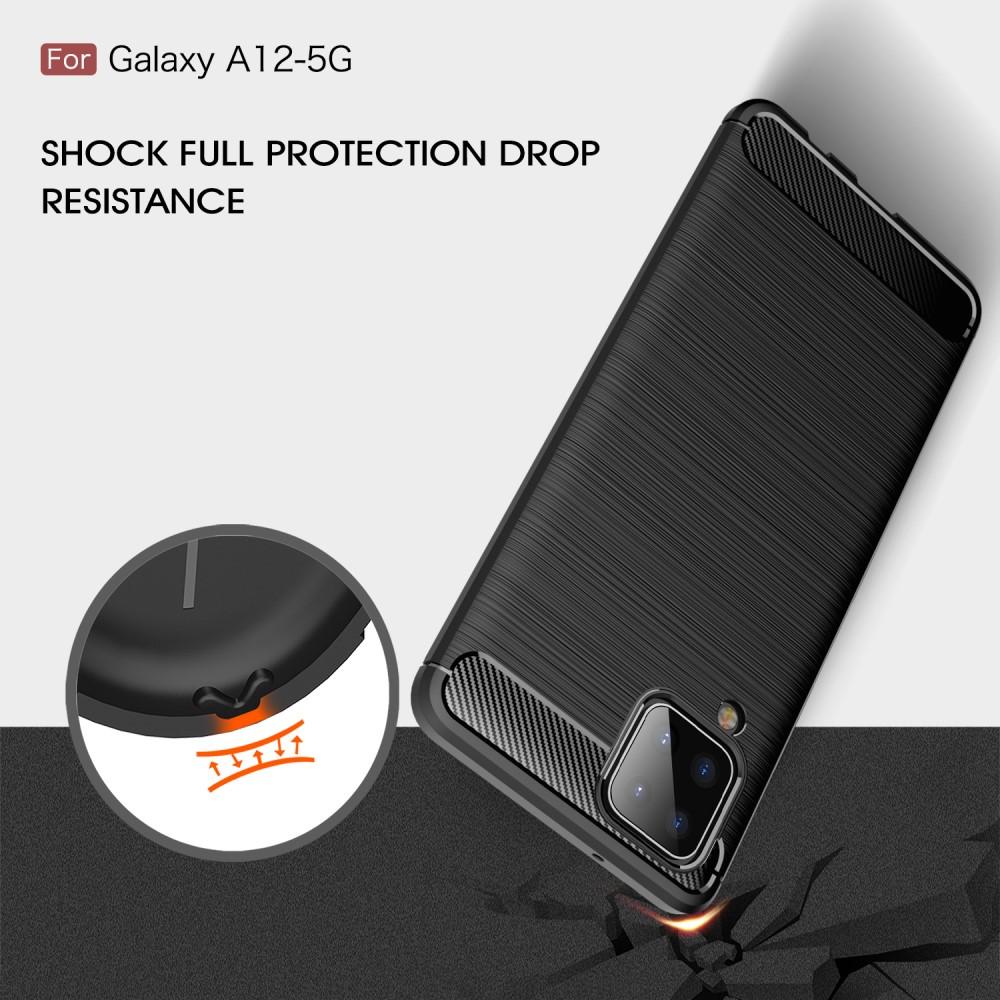 Coque TPU Brushed Samsung Galaxy A12 5G, [FÄRG}