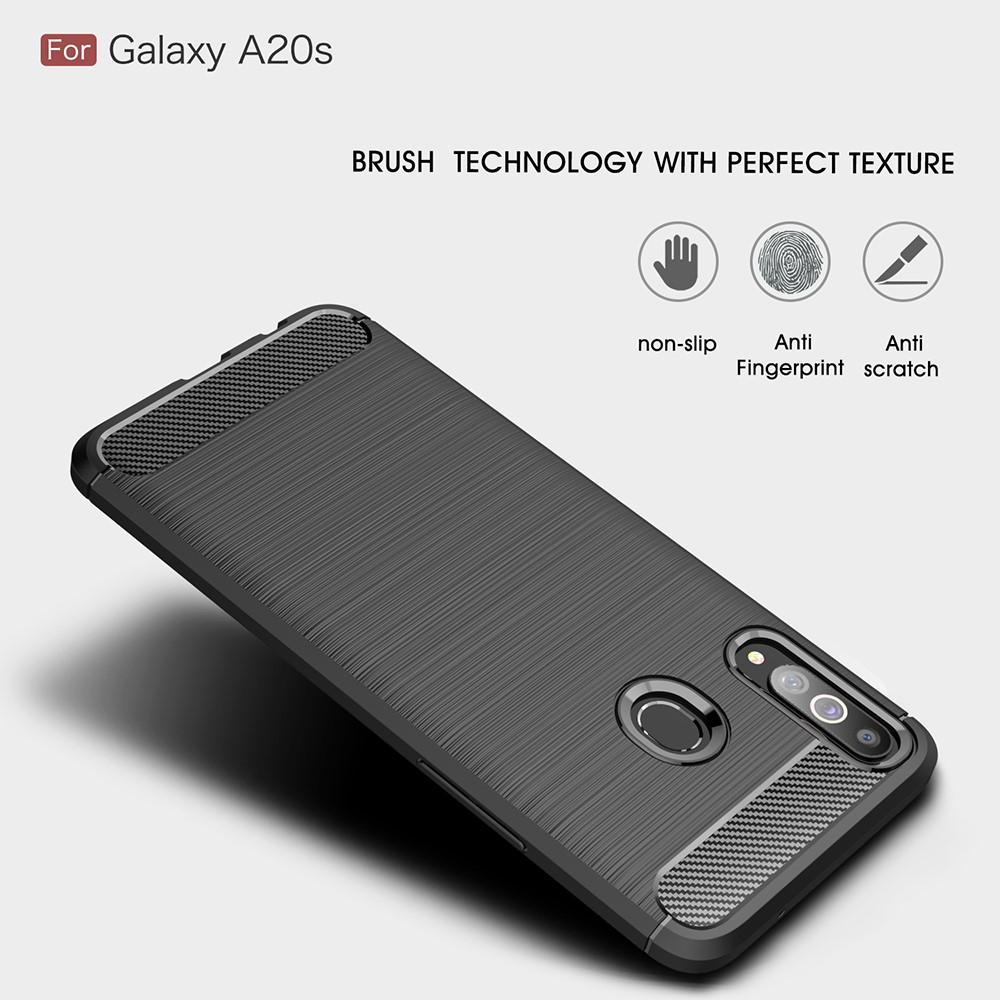 Coque Brushed TPU Case Samsung Galaxy A20s Black