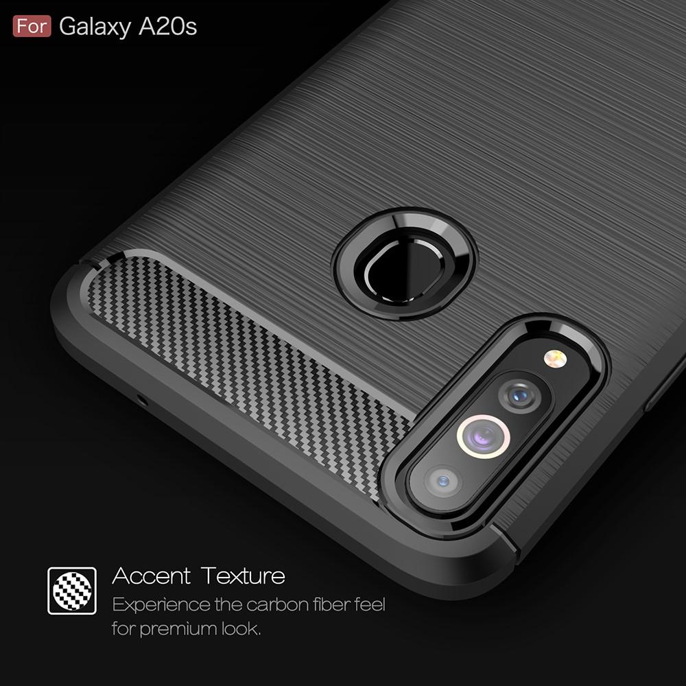 Coque Brushed TPU Case Samsung Galaxy A20s Black