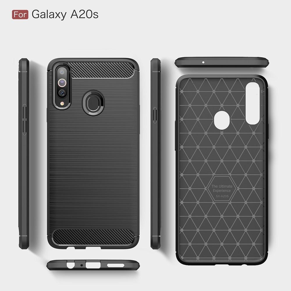 Coque Brushed TPU Case Samsung Galaxy A20s Black